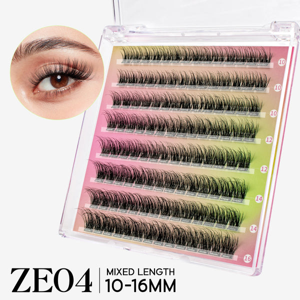 BEBOUGIESALON Glue-Free Soft Clusters - VY-ZE04